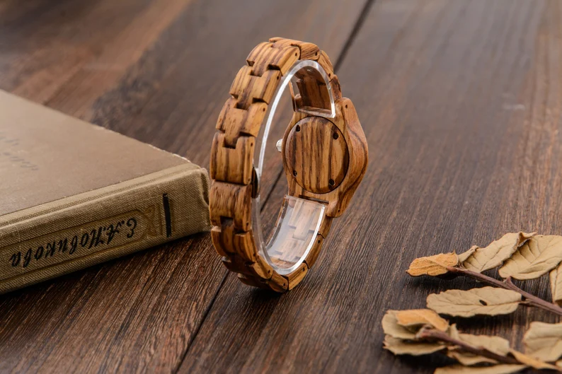 Wood Watch for Women, Mother's Day Gift, 5th Anniversary Gift, Personalized Birthday Gift for Mom, Anniversary Gift for Her