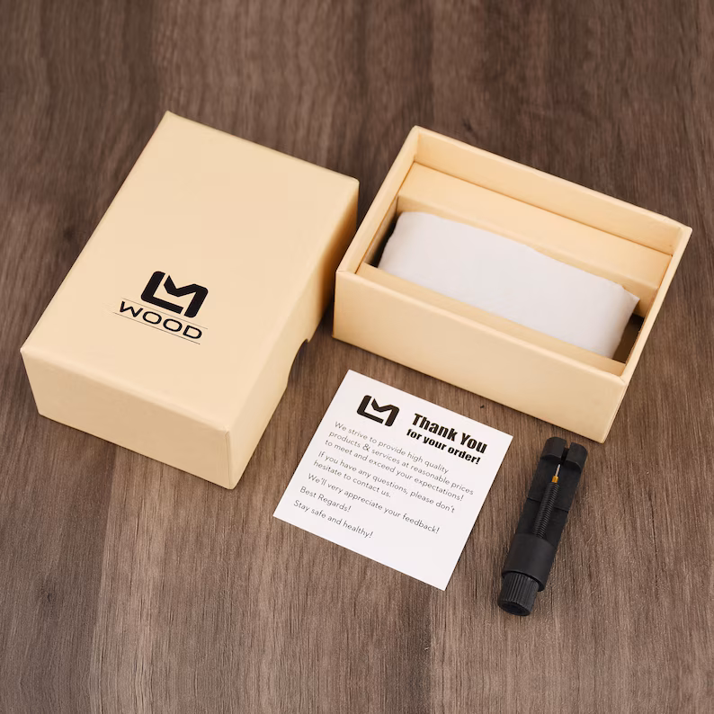 Wood Watch Engraved, Custom Watch for Men, Personalized Watches, 5th Anniversary Gift, Birthday Gift for Men, Wood Watch for Son